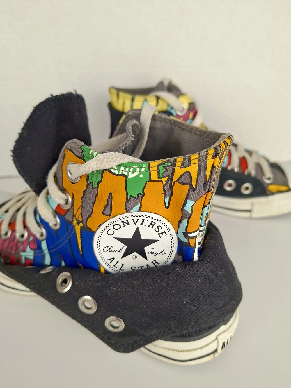Converse Chuck 70 High Hi Double Up Sci Fi Mars Mens 5.5 Women's 7.5 - Picture 3 of 14